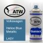 Preview: Volkswagen, Helios Blue Metallic, LA5Y: 400ml Sprühdose, von ATW Autoteile West.